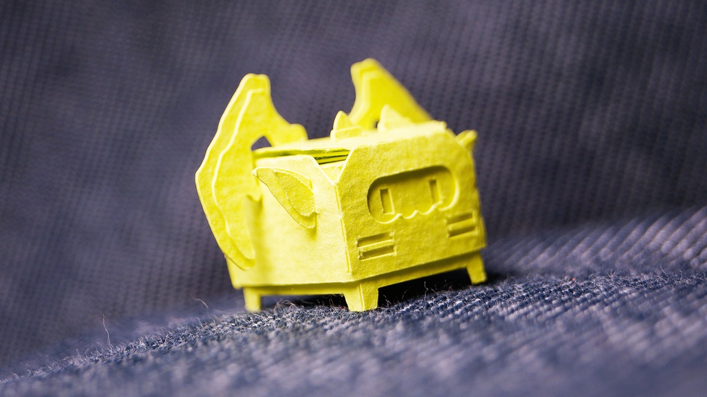 はこねこ ガーゴイル イエロー