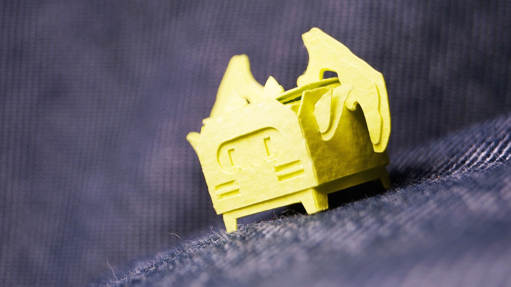 はこねこ ガーゴイル イエロー