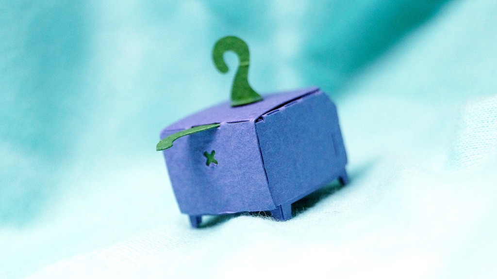 はこねこ ジャック・オ・ランタン むらさき