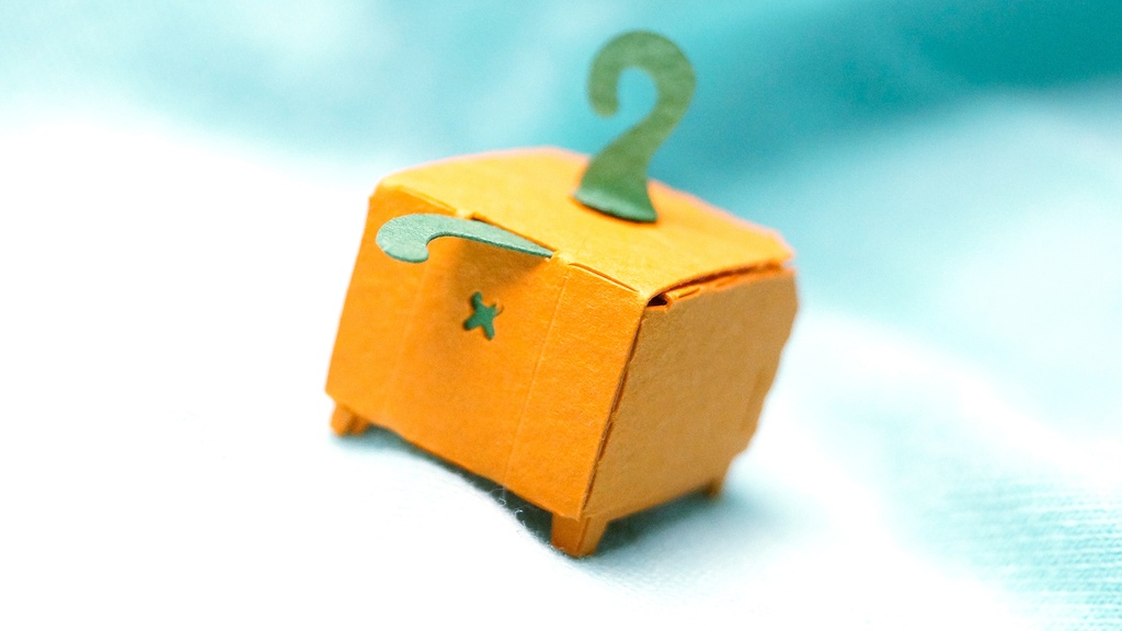 はこねこ ジャック・オ・ランタン オレンジ