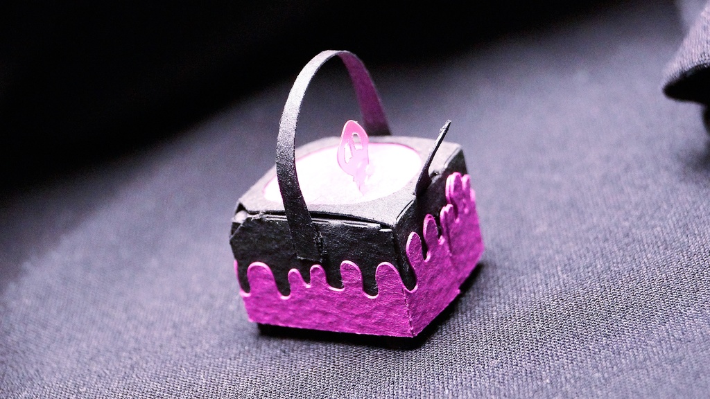 はこねこ まじょのなべ ピンク