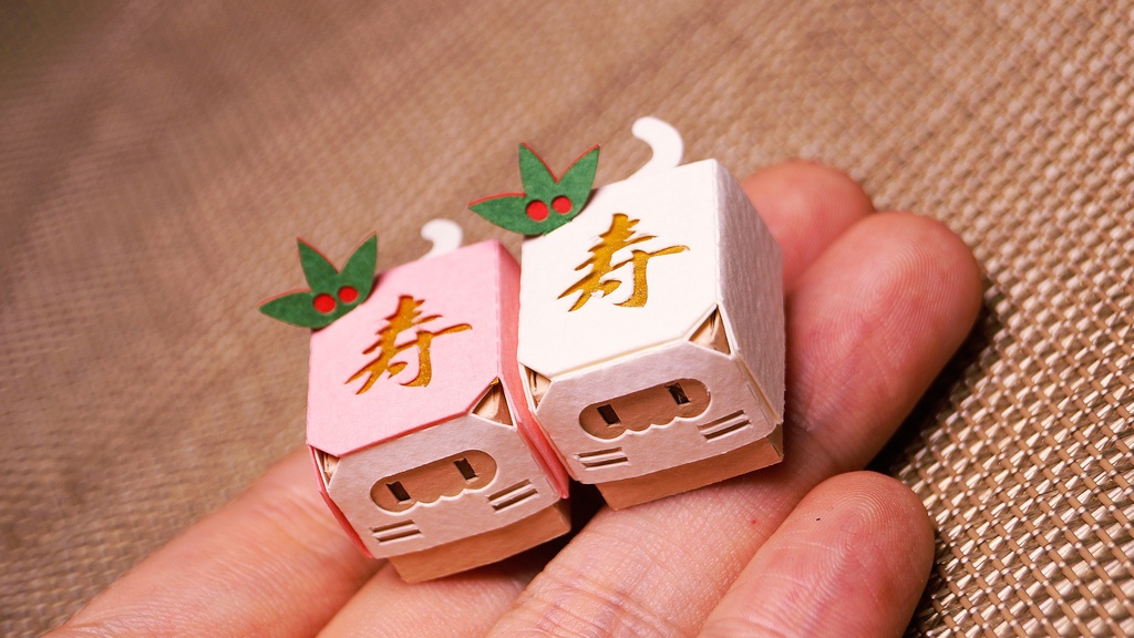 はこねこ かまぼこ ピンク