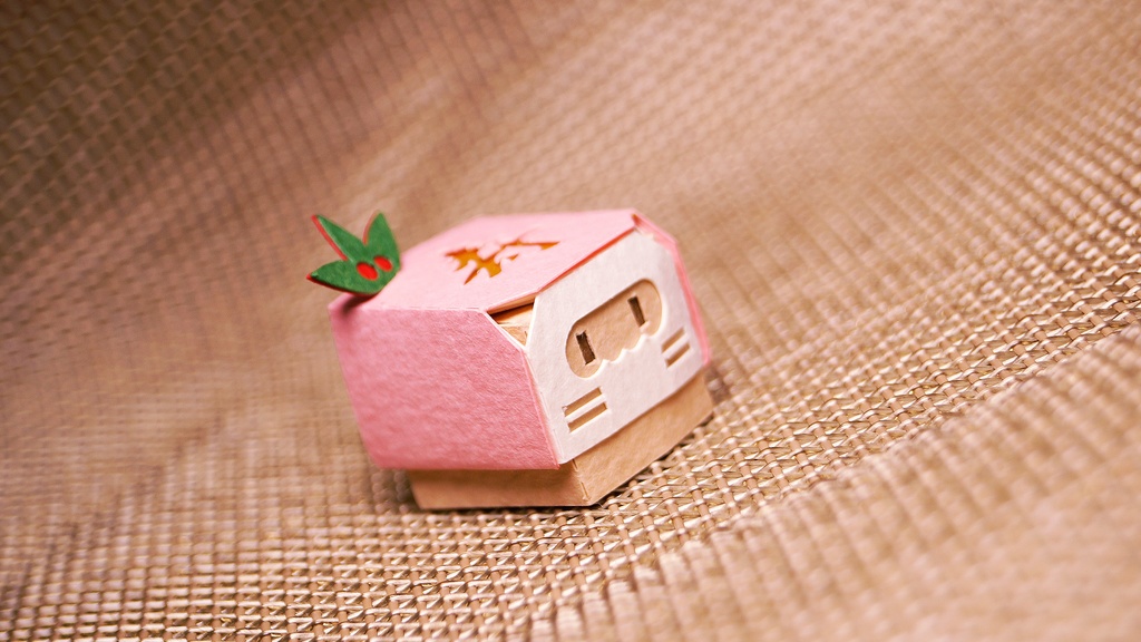 はこねこ かまぼこ ピンク