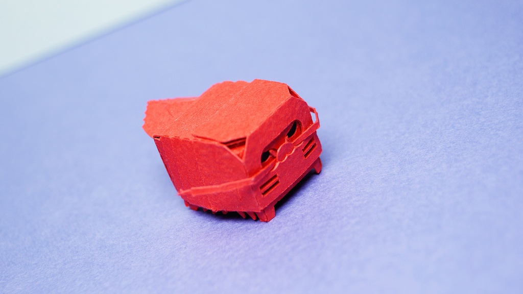 はこねこ オオグソクムシ あか