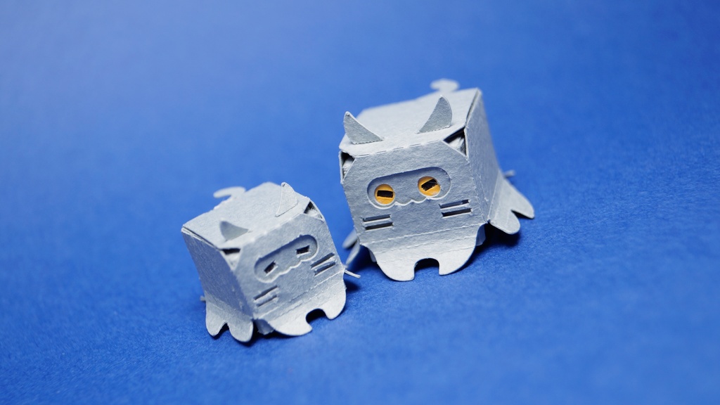 はこねこ メンダコのおやこ はいいろ