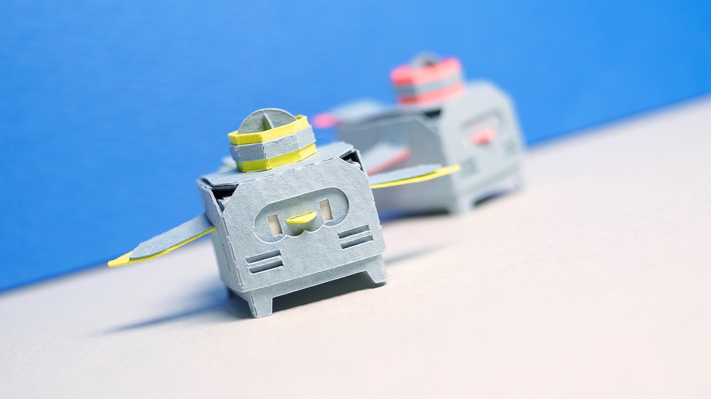 はこねこ かもめ はいいろピンク