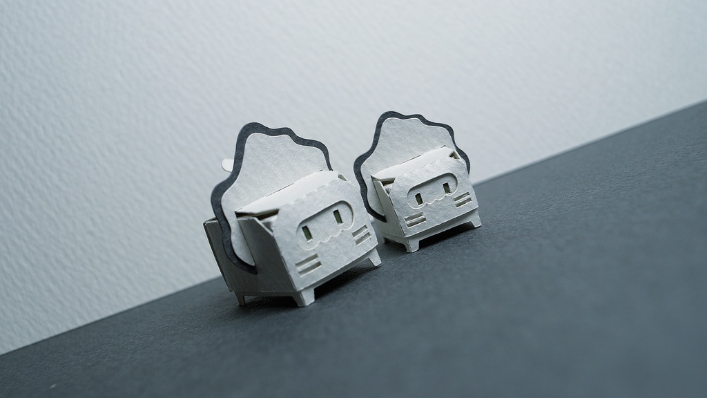 はこねこ カキ オイスターグレー