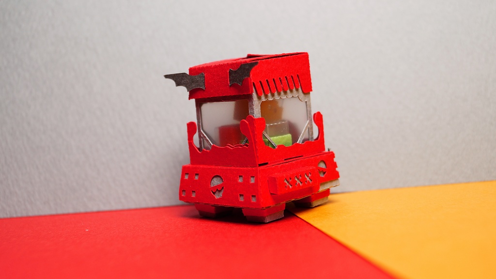 【ガシャペーパークラフト】スカプ No.2