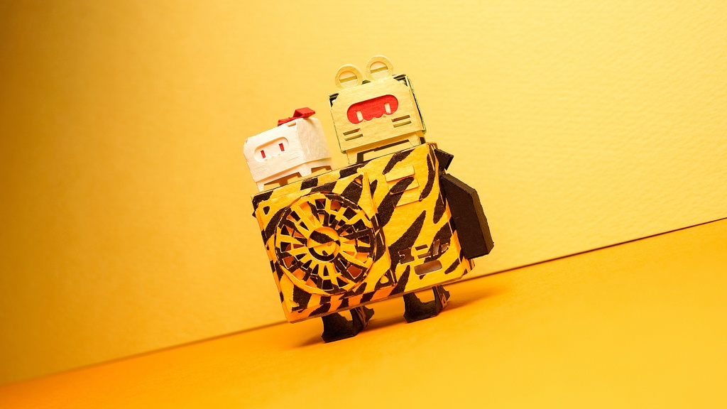 【室外機ペーパークラフト】ユニト 伊-0014