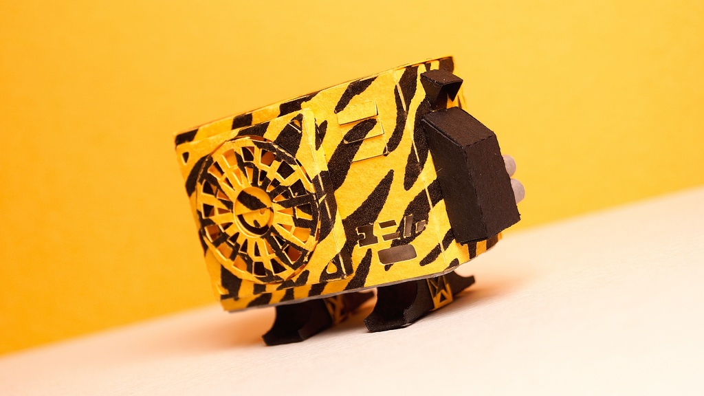 【室外機ペーパークラフト】ユニト 伊-0014