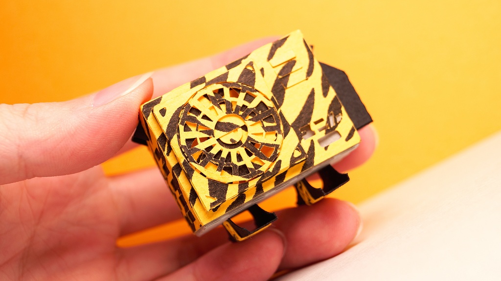 【室外機ペーパークラフト】ユニト 伊-0014