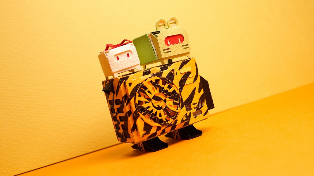 【室外機ペーパークラフト】ユニト 伊-0014