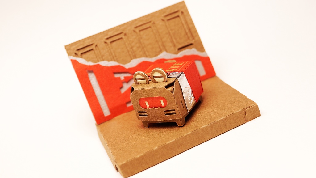 はこねこ チョコかえる ミルク