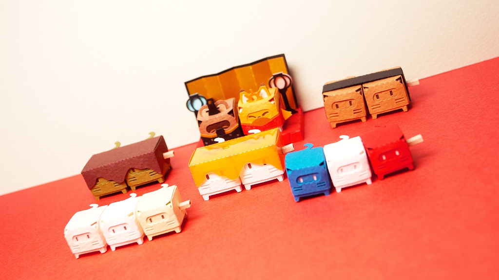 はこねこ さんしょくだんご トリコロール