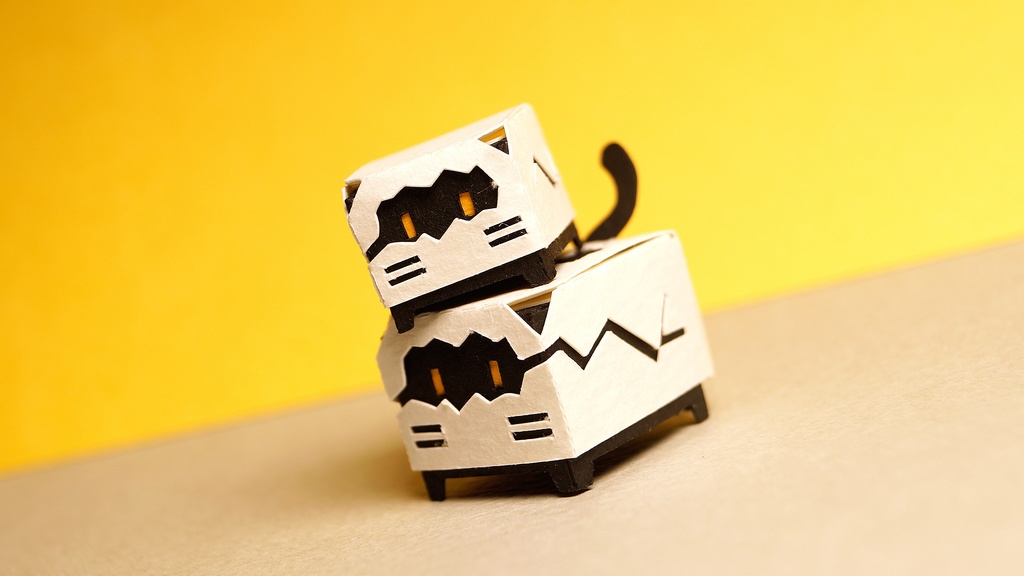はこねこ なにかのたまごのおやこ