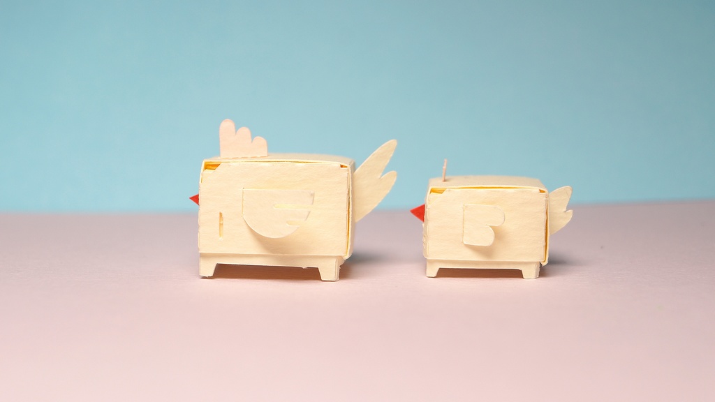 はこねこ にわとりのおやこ やさしいきいろ