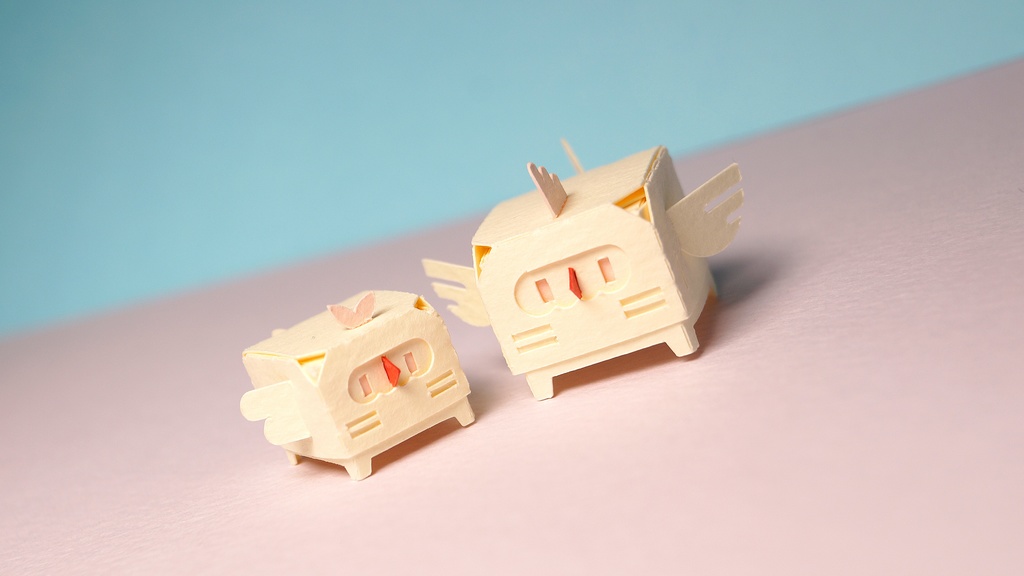 はこねこ にわとりのおやこ やさしいきいろ