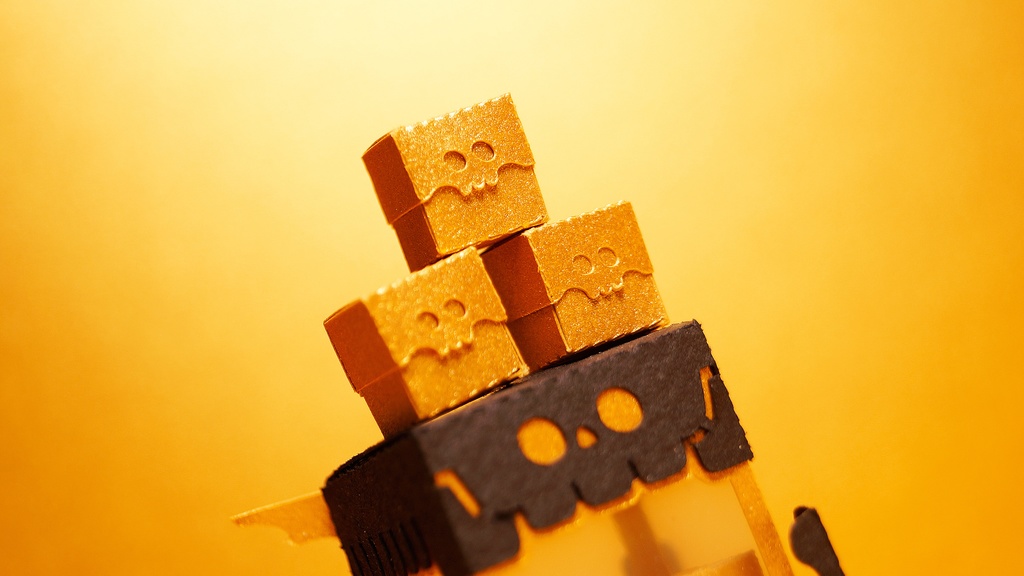 【ガシャペーパークラフト】スカプ No.3