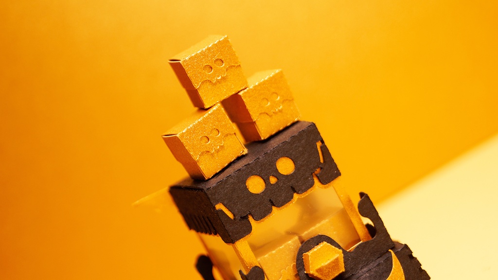 【ガシャペーパークラフト】スカプ No.3