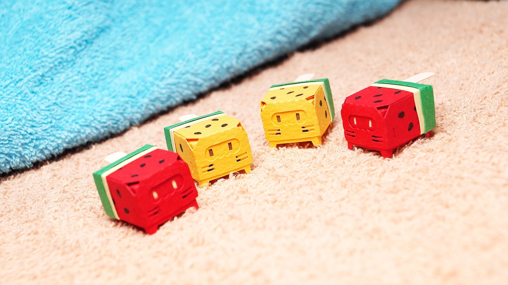 はこねこ スイカボー