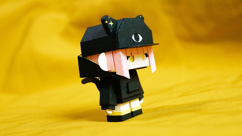 【ミカちゃん型ペーパークラフト】メチャミカ MIKA-1