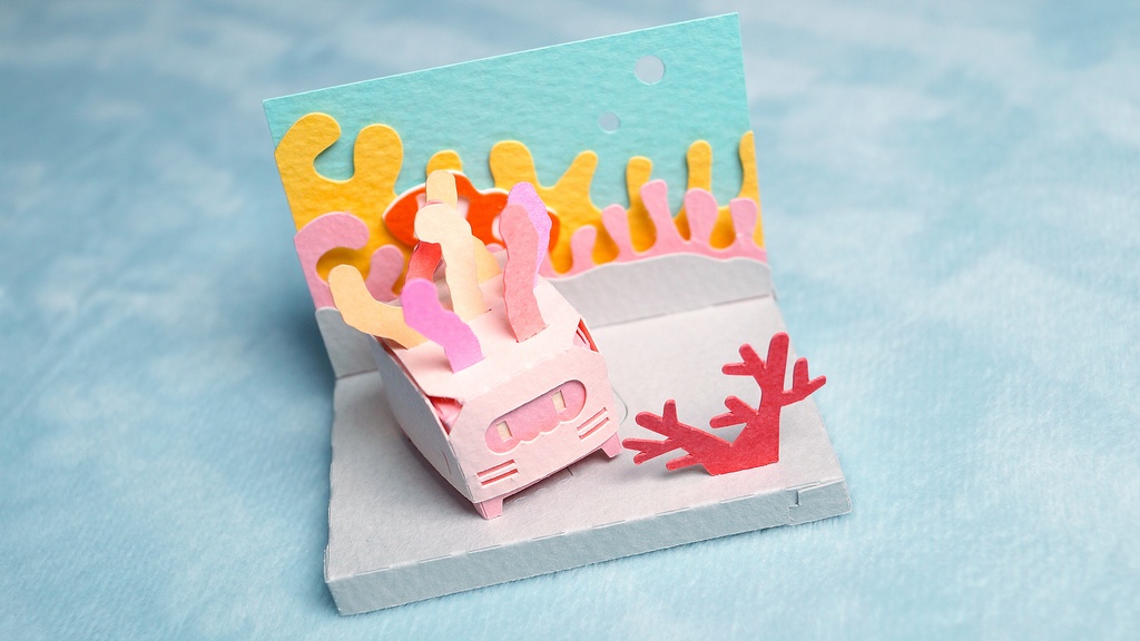 はこねこ イソギンチャク ピンク