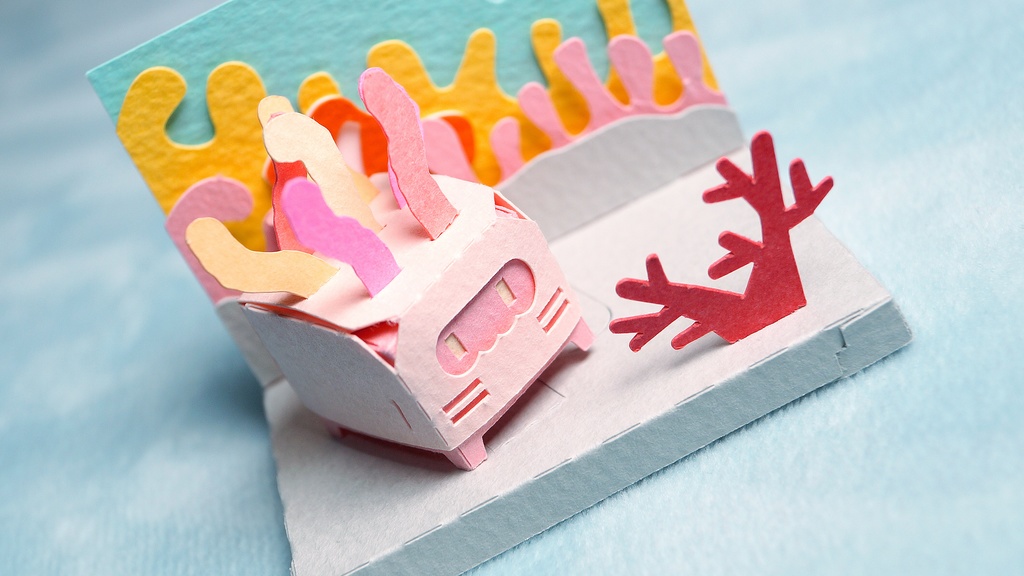 はこねこ イソギンチャク ピンク