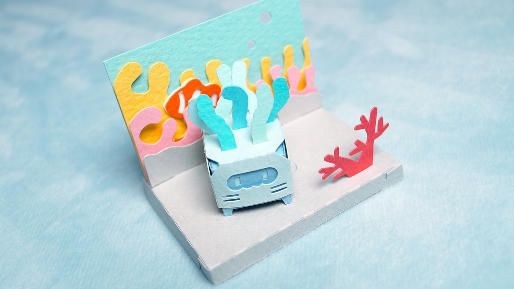 はこねこ イソギンチャク ブルー