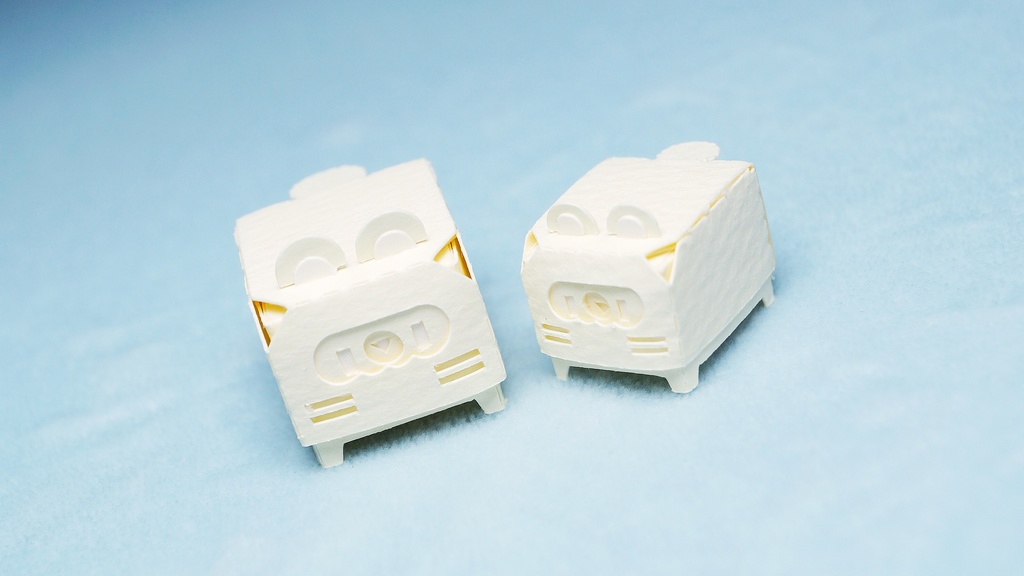 はこねこ しろくまのおやこ バニラ