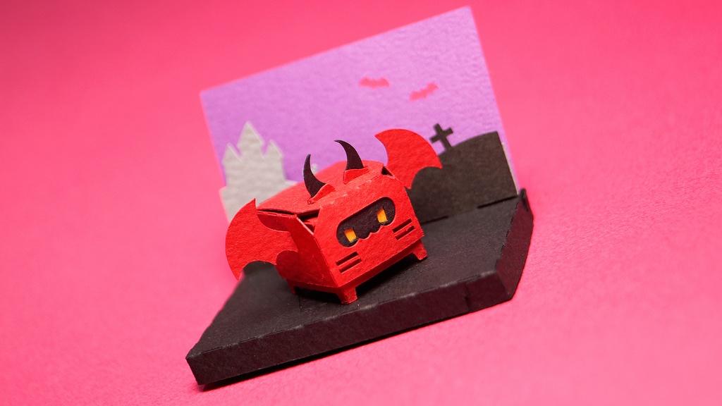 はこねこ あくま あか