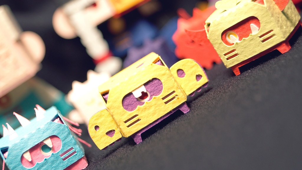 はこねこ モンスター とげ みずいろ