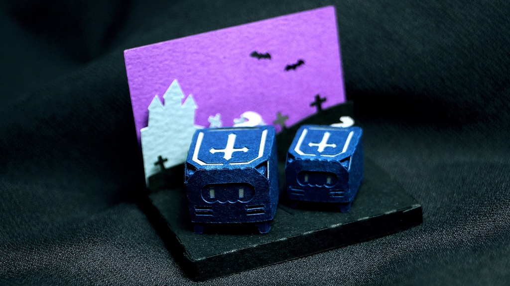 はこねこ かんおけのおやこ あいいろ