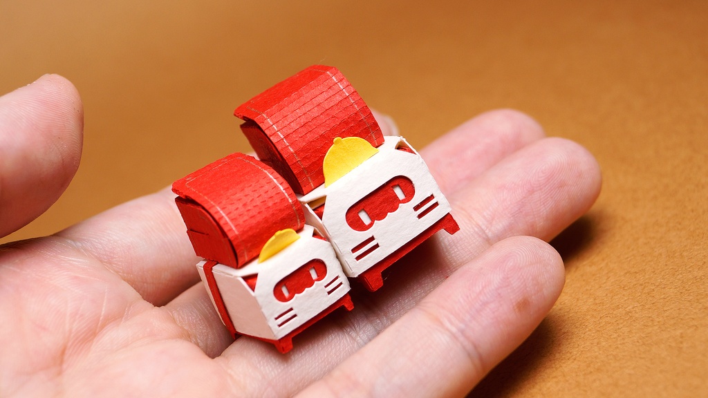 はこねこ ランドセルのおやこ あか