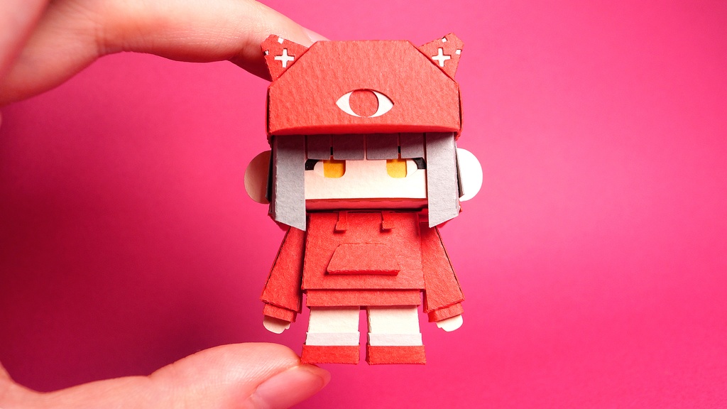 メチャミカ MIKA-5【ミカちゃん型ペーパークラフト】