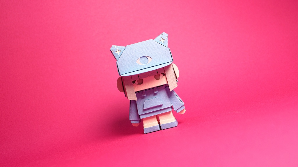 メチャミカ MIKA-5【ミカちゃん型ペーパークラフト】