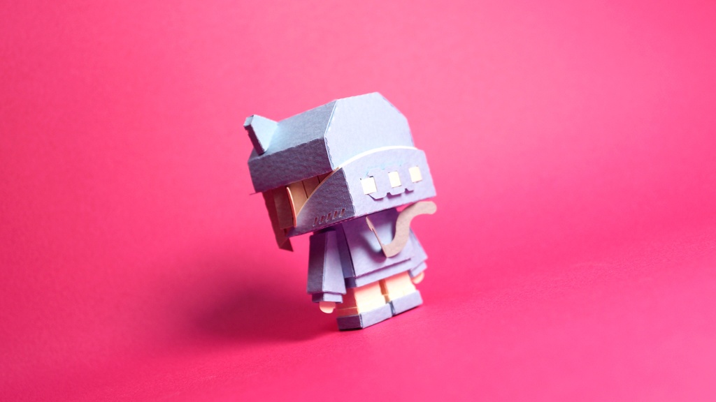 メチャミカ MIKA-5【ミカちゃん型ペーパークラフト】