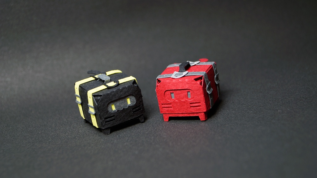 はこねこ トランク クリムゾン