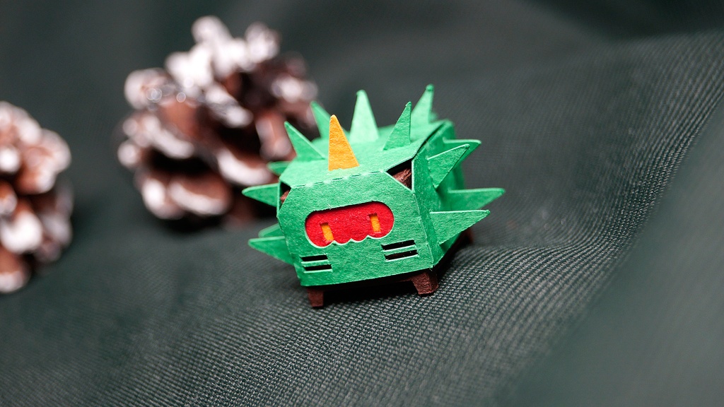 はこねこ ウニ クリスマスツリー