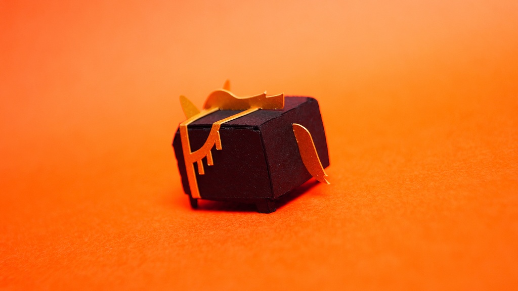 はこねこ おめでたいうま くろ