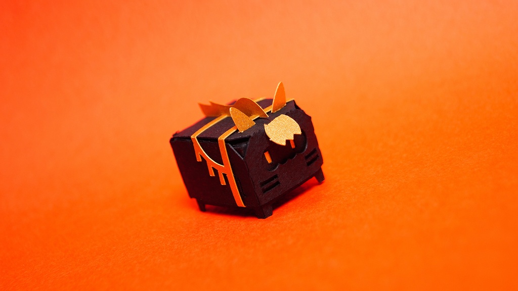 はこねこ おめでたいうま くろ