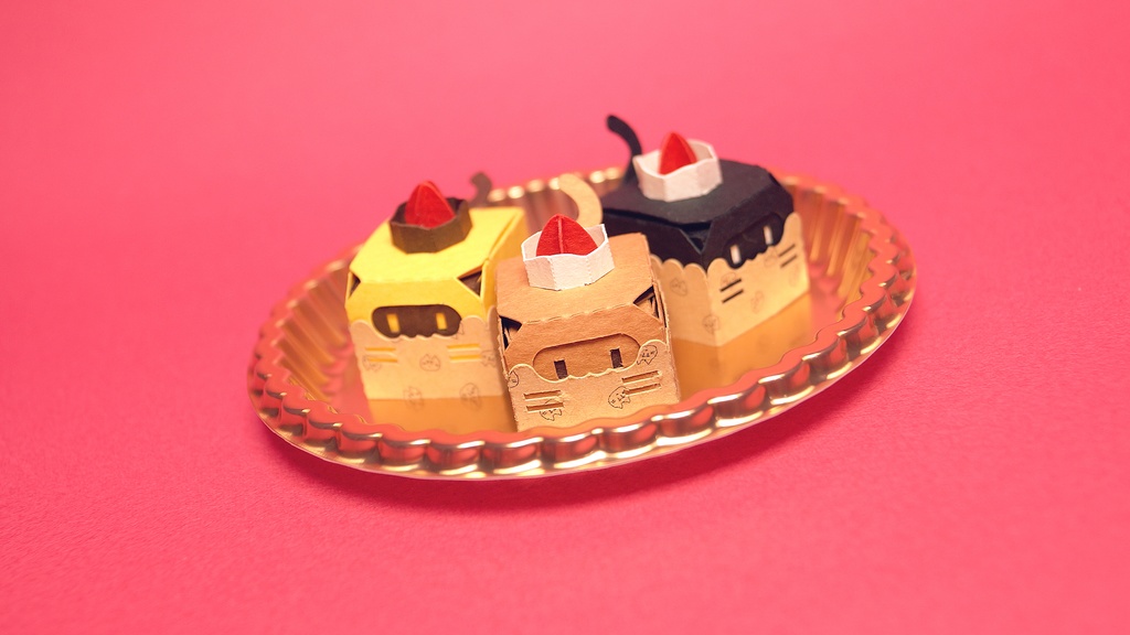 はこねこ カップケーキ