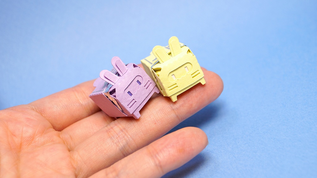 はこねこ チョコうさぎ ミモザ