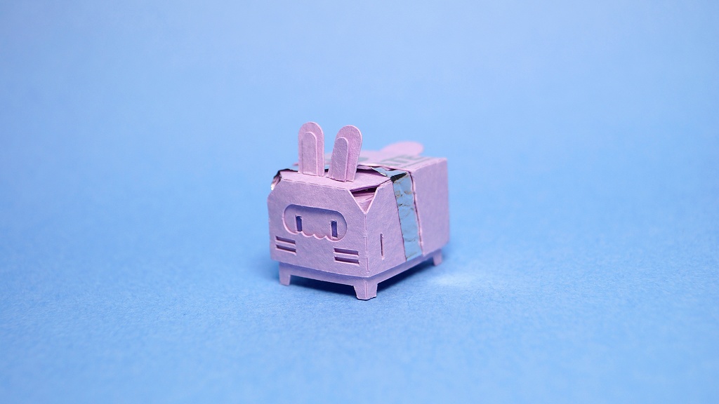 はこねこ チョコうさぎ ラベンダー