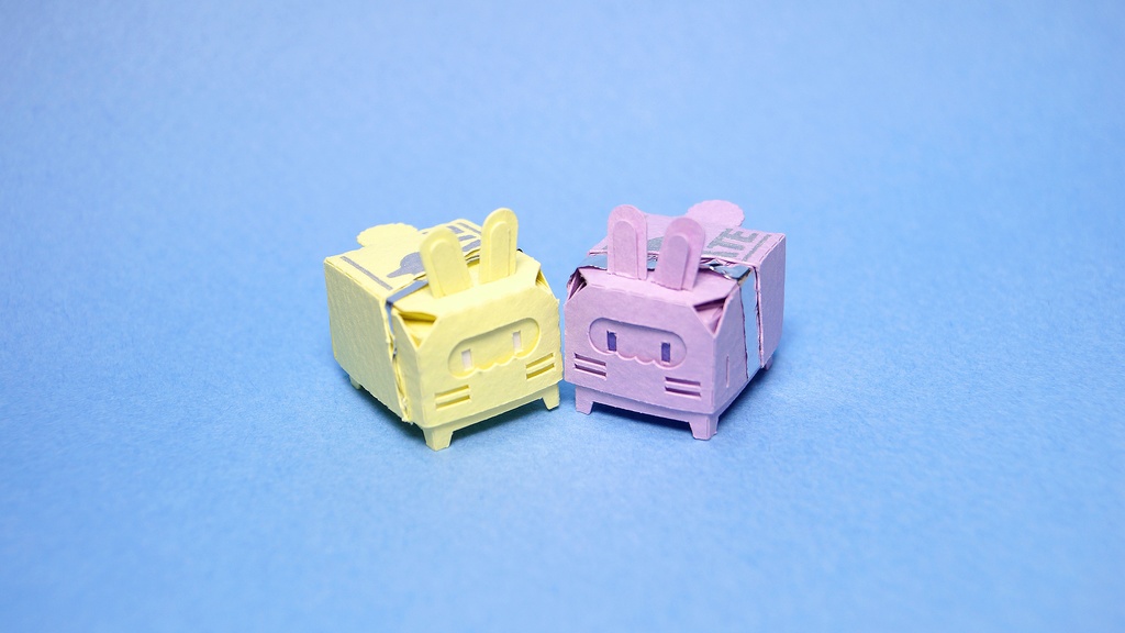 はこねこ チョコうさぎ ラベンダー