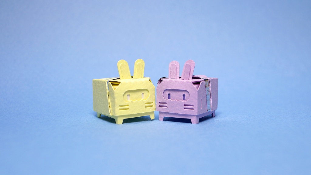 はこねこ チョコうさぎ ラベンダー