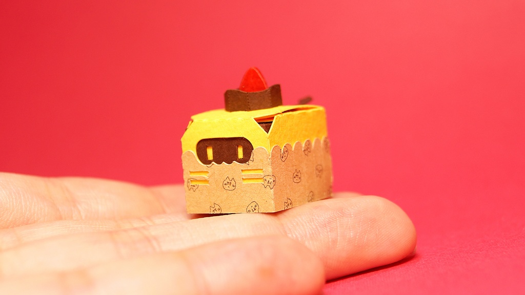 はこねこ　カップケーキ　バナナチョコ