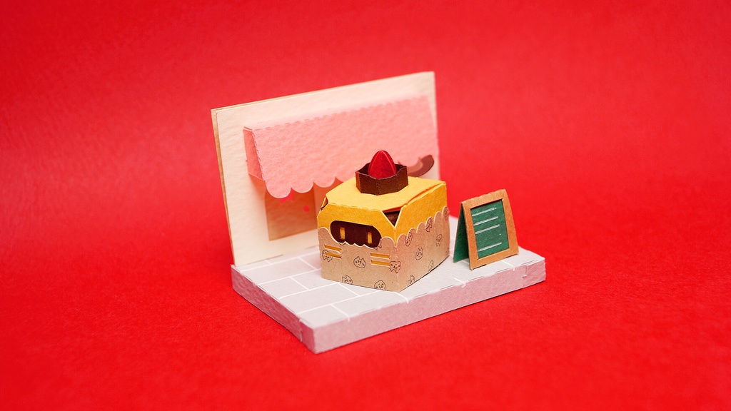 はこねこ カップケーキ バナナチョコ