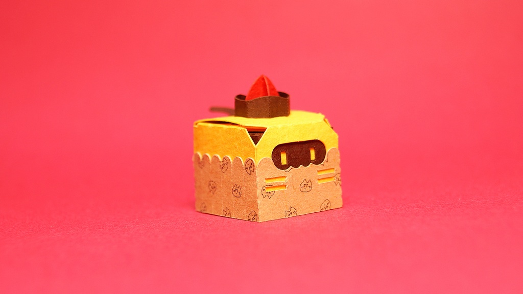 はこねこ カップケーキ バナナチョコ