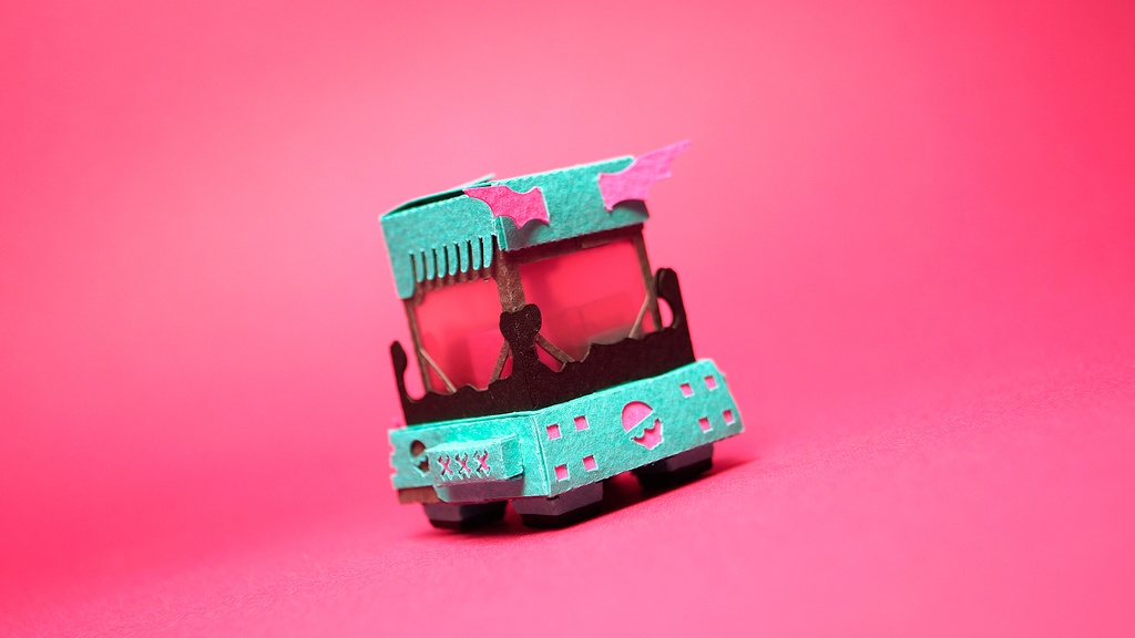 【ガシャペーパークラフト】スカプ No.9