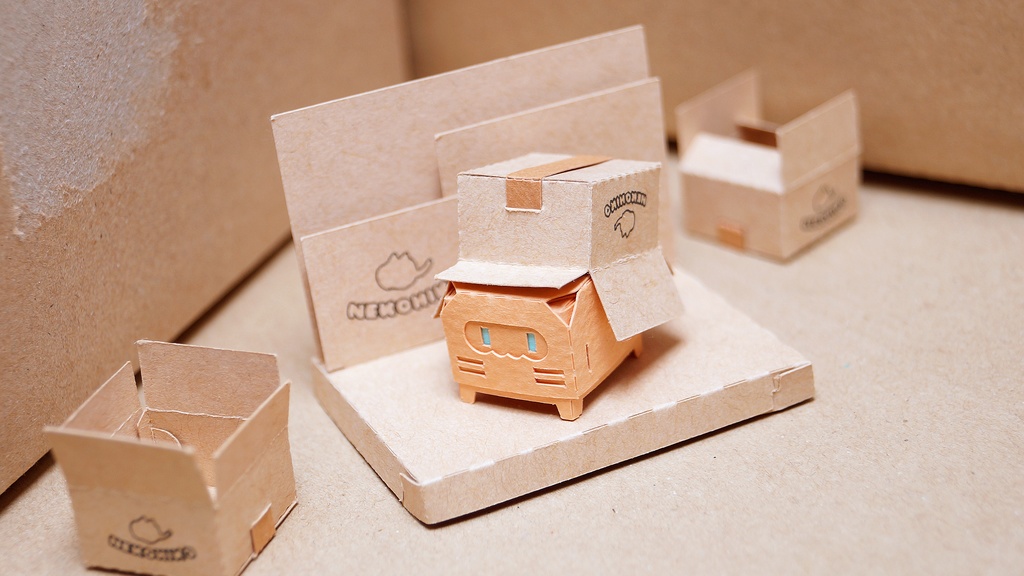 はこねこ ダンボールつむり ひだまり